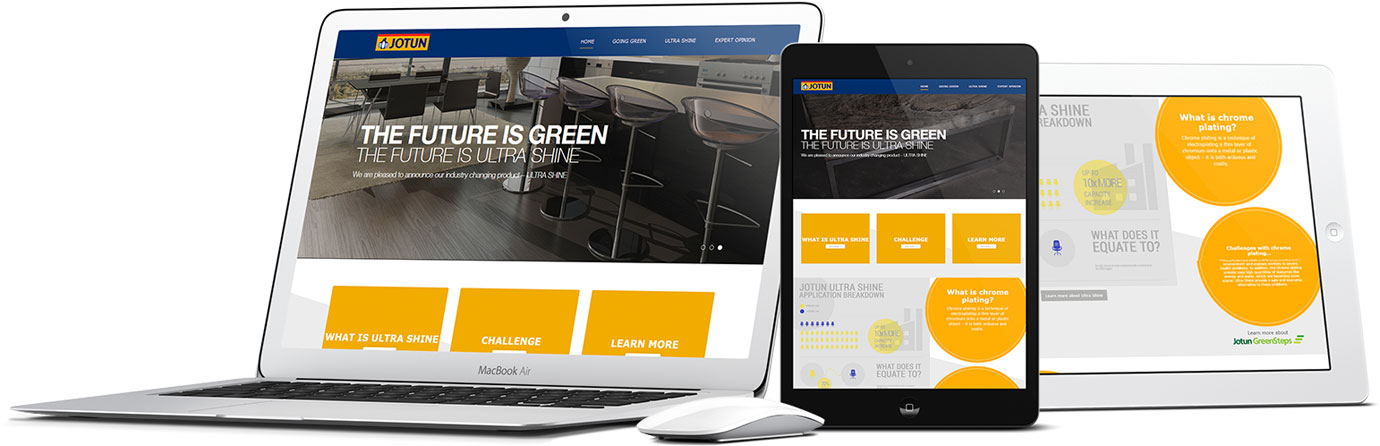 Jotun Ultra Shine Microsite