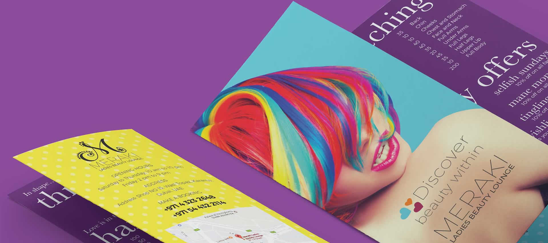 Branding Meraki Ladies Beauty Lounge